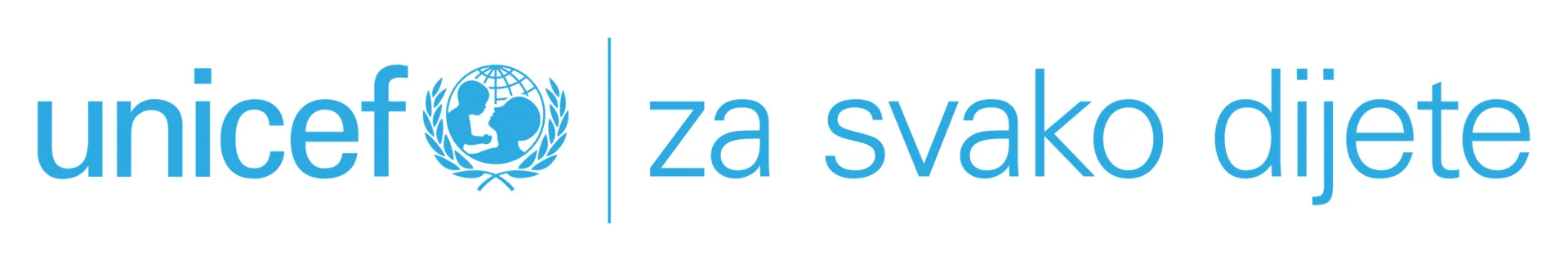 UNICEF zasvakodijete Cyan Horizontal rgb HR